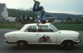 Stuntshow mit Opel