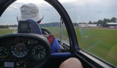 Gastflug über Königsdorf
